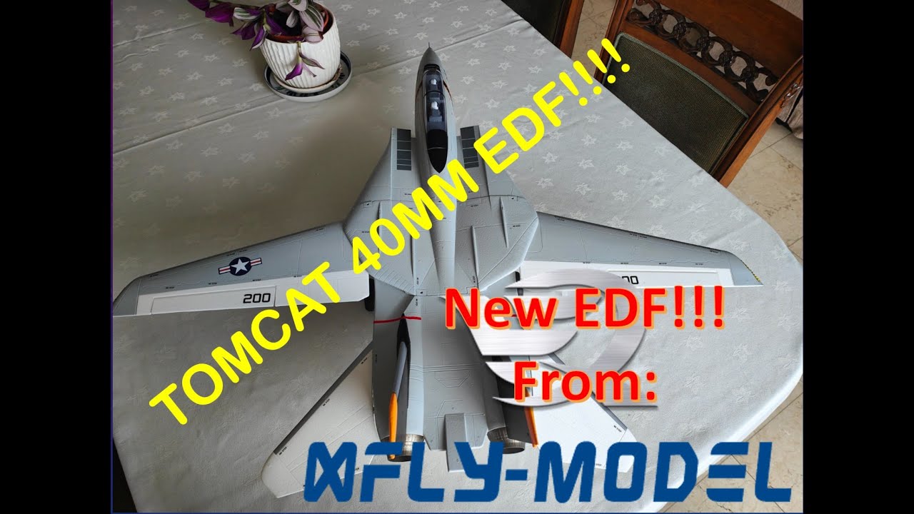 New XFLY F-14 Tomcat 40mm EDF Unboxing