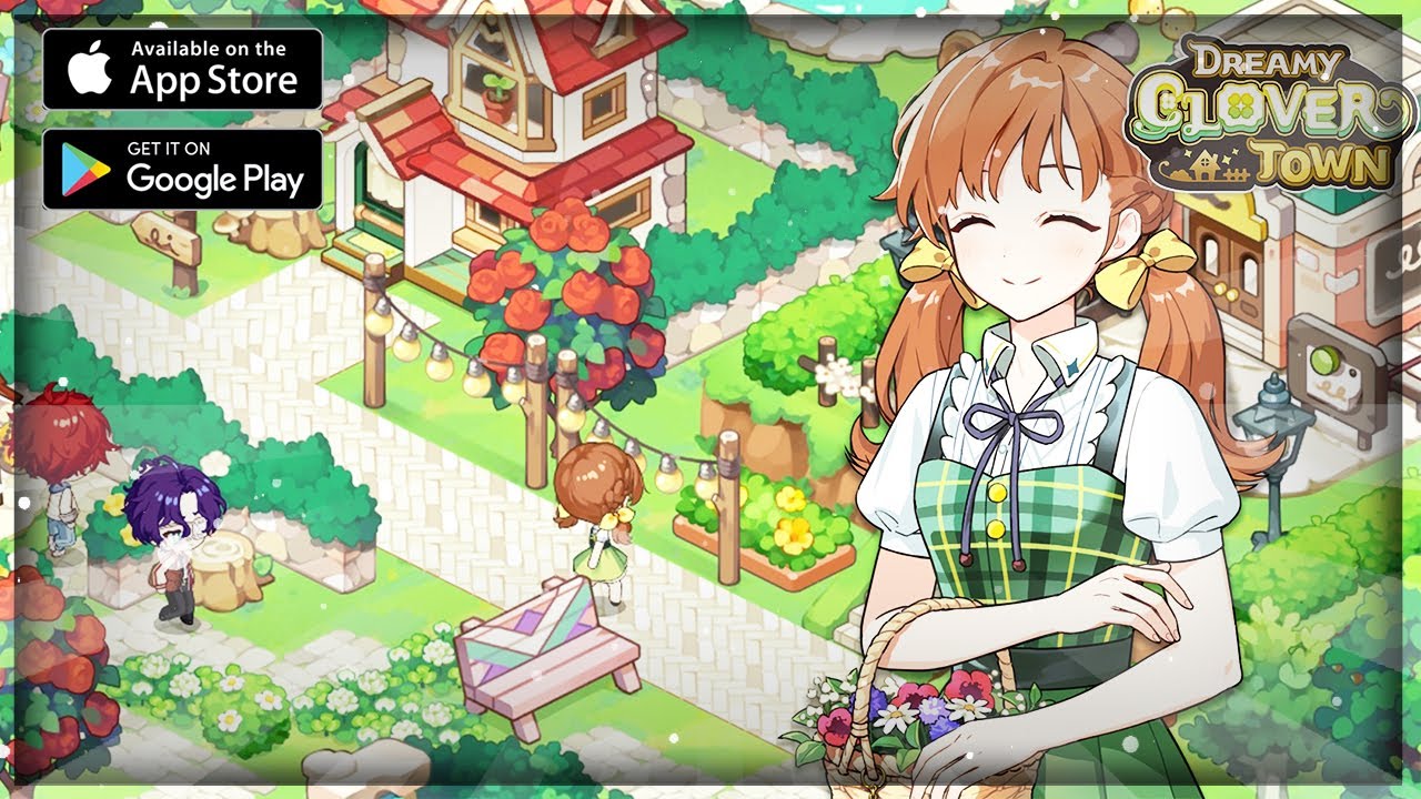 DECOUVERTE DE DREAMY CLOVER TOWN IOS ANDROID GAMEPLAY YouTube