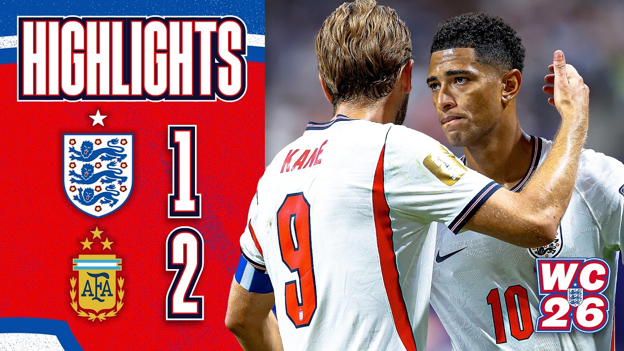 England defeated in Atlanta | HIGHLIGHTS | England 1-2 Argentina | Men | FIFA World Cup