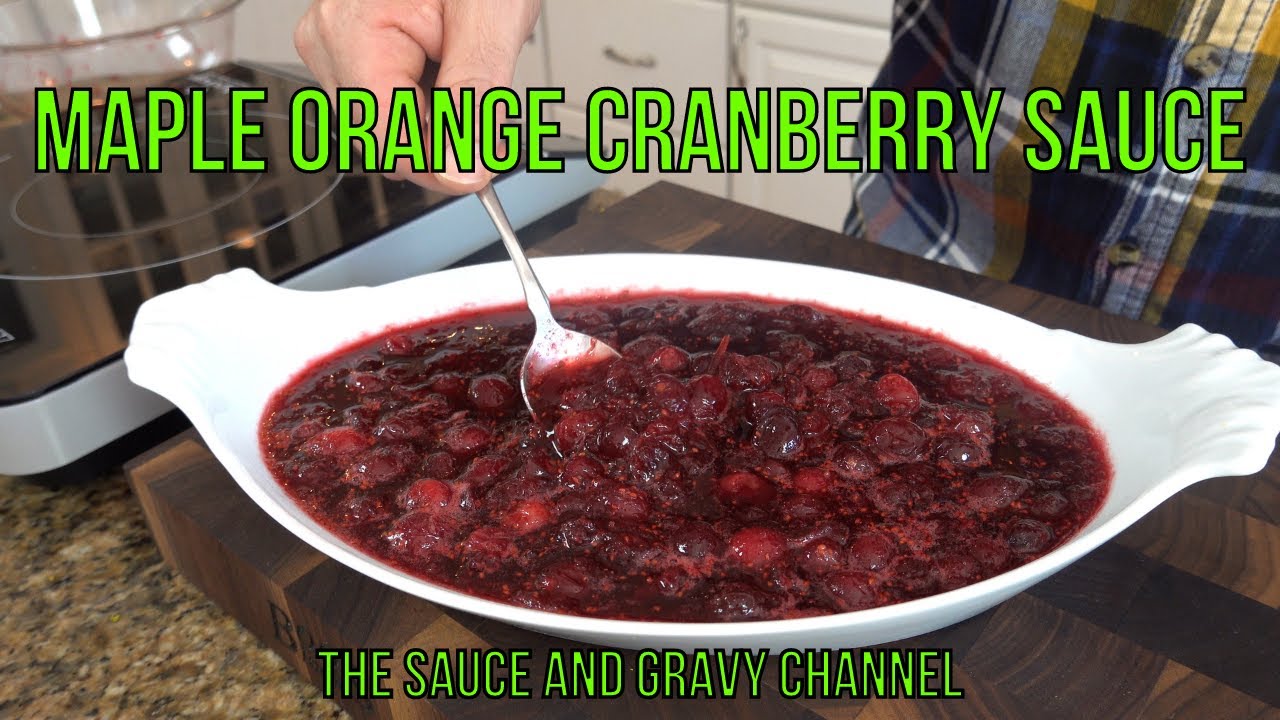 How to Make Thanksgiving Cranberry Sauce | Christmas Side Dish