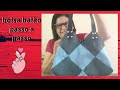 DIY  patchwork bolsa balão passo a passo!!