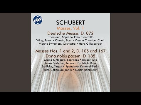 Deutsche Messe, D.