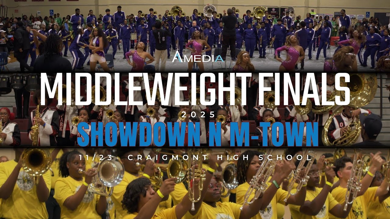 (JAG, MBA, Oak Park) - Middleweight Finals | 2025 Showdown N M-Town | 4K 2160p 🔥🎥🎬‼️