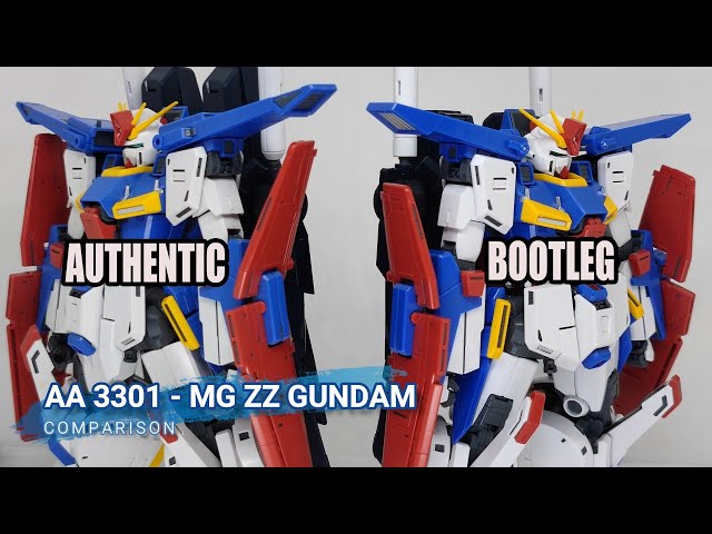 COMPARISON] AA 3301 - MG ZZ Ver. Ka. - YouTube