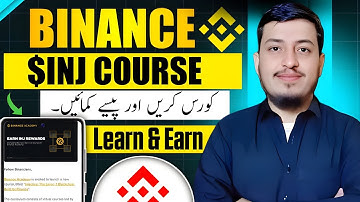 Binance learn and Earn INJ Quest || How to complete binance new learn and earn