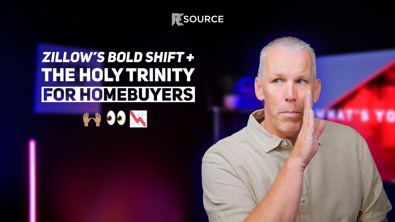 🏠 Zillow's Bold Shift ⚠+ The Holy Trinity For Homebuyers 🙌🕵️‍♂️📉