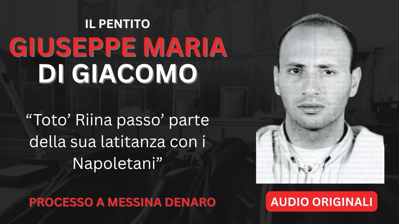 IL PENTITO DEL CLAN CATANESE DI GIACOMO RACCONTA I RAPPORTI TRA I LAUDANI E I CORLEONESI DI RIINA