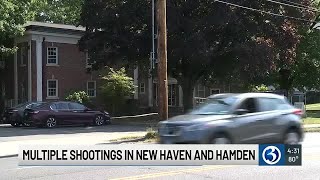 Neighboring towns investigating after 7 people shot in 4 incidents
