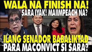 LIVE NOW! WALA NA FINISH NA! MAY BAD NEWS KAY SARA DUTERTE! SENADOR BABALIKTAD SARA ICOCONVICT