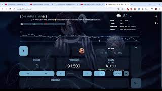 Bandscan Fm Dx In Budapest Via Server, In Timișoara 22.11.2024