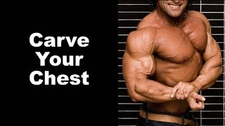 Carve Up Your Chest With Walking Crossovers...killer peak contraction pec exercise