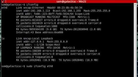 How to change your MAC address with ifconfig