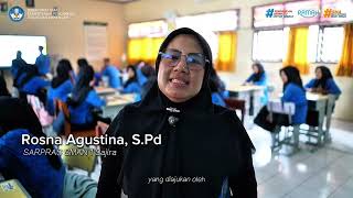 Pemanfaatan Interactive Flat Pannel (IFP) SMA Negeri 1 Sajira