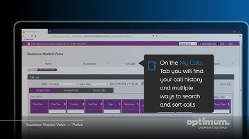 Optimum Business Hosted Voice Tutorial Chapter 1 - Portal