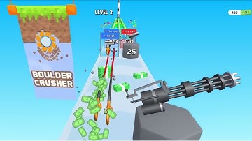 🔫GUN HEAD RUN GAMEPLAY WALKTHROUGH LEVEL 1-10 ANDROID IOS