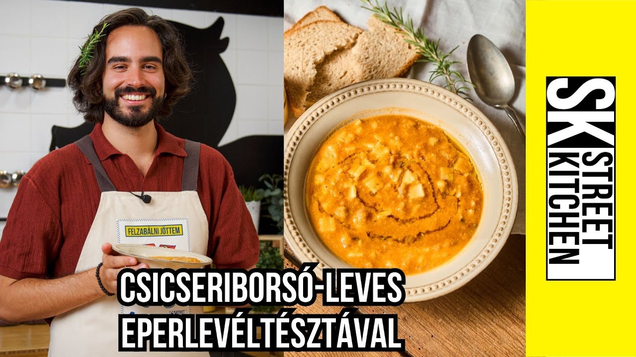 OLASZ hangulat 40 perc alatt: csicseriborsó-leves tésztával 🇮🇹✨