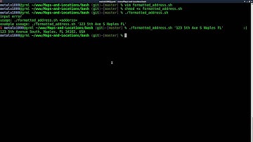Bonus Video BASH Get Formatted Address Linux ShellScript Wget Google Maps API