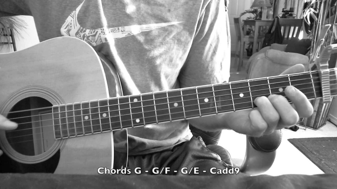 How to play Keith Urban - Without you - Guitar Tutorial - YouTube