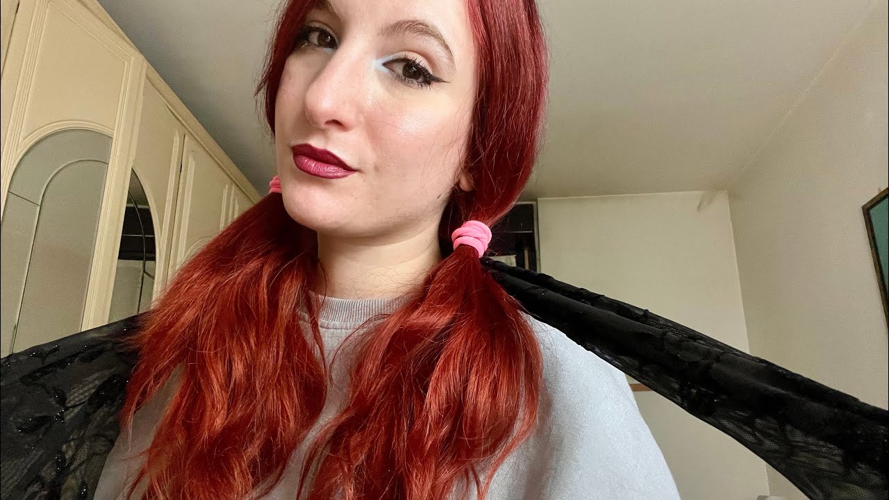 CALZE COLLANT SHOW AND TELL 🧦🧶 la mia collezione * OnlyRED ASMR