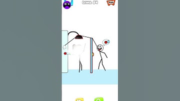Their Puzzle Stickman level 84 Funny gameplay walkthrough | All levels | android, iOS mobile #shorts