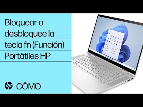 Video: ¿Cómo bloqueo y desbloqueo la computadora portátil HP con la tecla Fn?