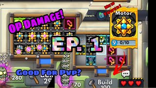 New Tower! (Motor) in Merge Clash Tower Defense [Ep. 1] screenshot 1