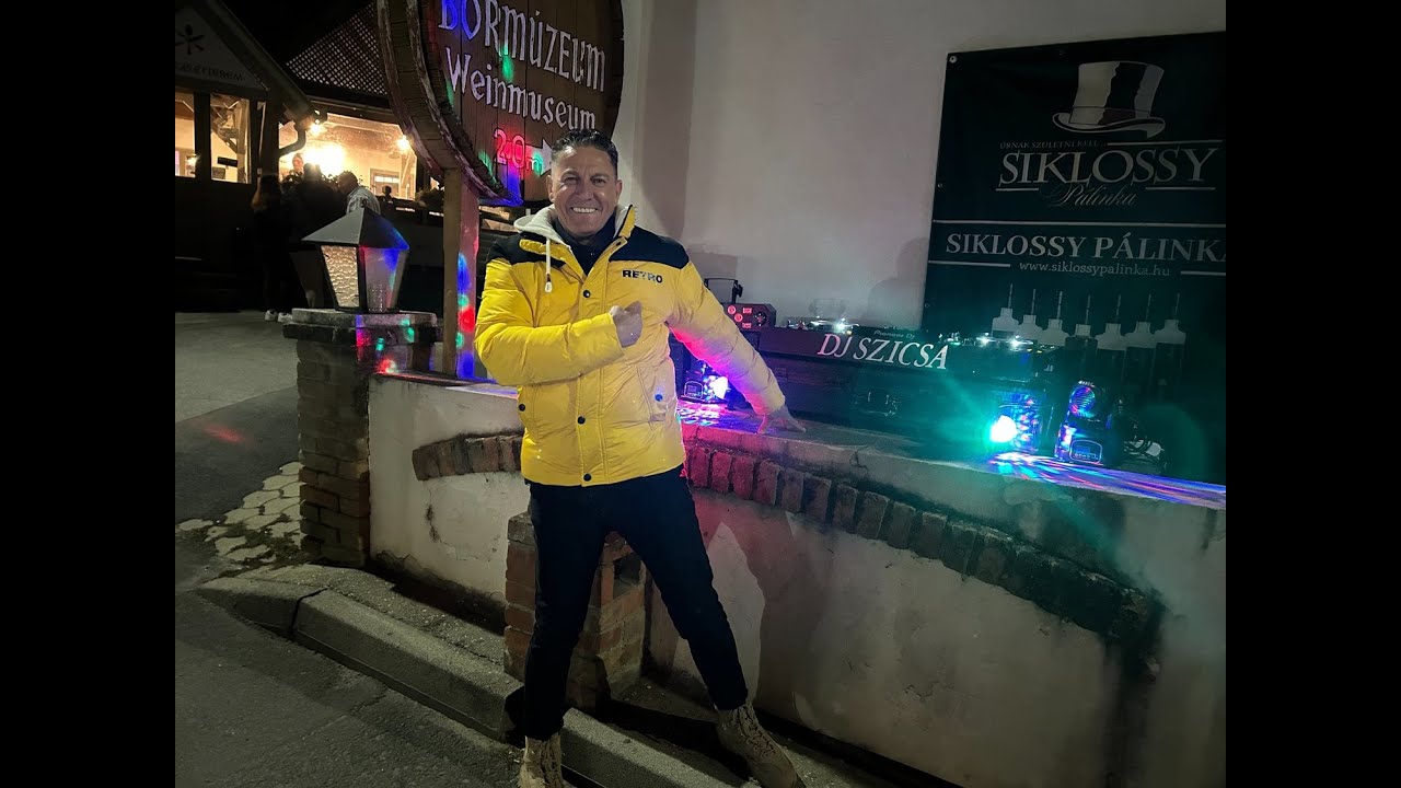 DJ SZICSA - RETRO PARTY Villányi Vörösbor Fesztivál 2025. okt. 4. szombat (Szöveget írta: DJ SZICSA)