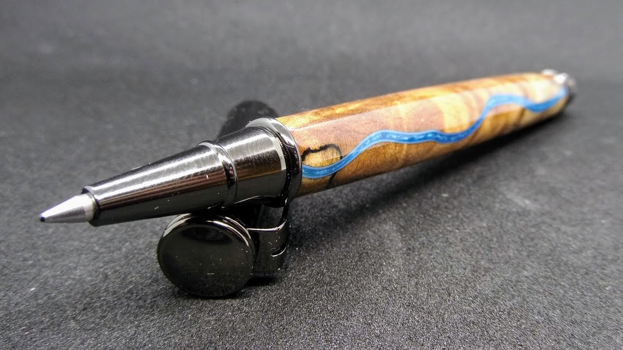 River Table Pen Creation, Start to Finish - YouTube