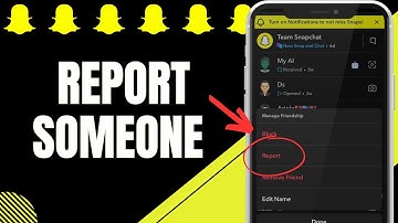 How To Report Someone On Snapchat | 2025