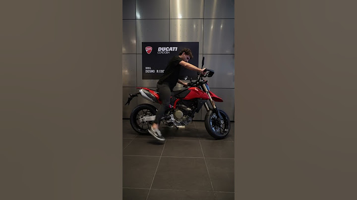 Hoy probamos la Hypermotard 698 ❤️‍🔥