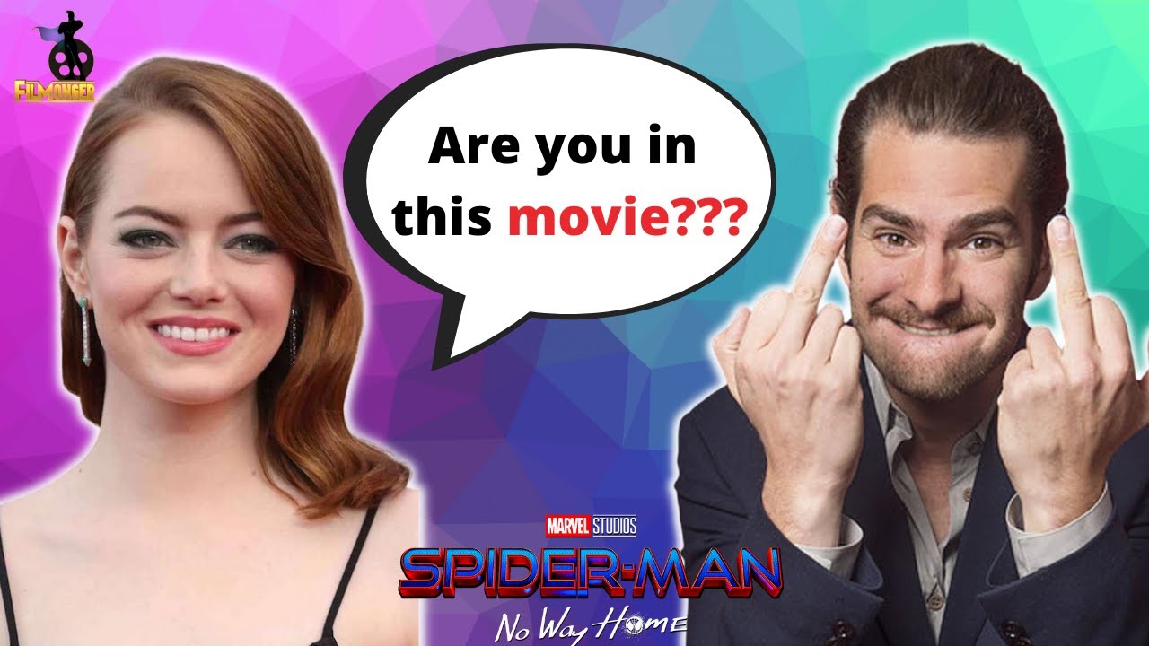 Andrew Garfield Lied to Emma Stone About SpiderMan No Way Home YouTube