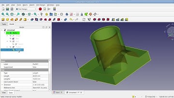 FreeCAD quick tips - What is the Up to face option used for when padding a sketch?