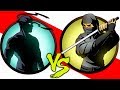 ПРИЗРАК ПРОСИЛ О ПОЩАДЕ - Shadow Fight 2 # 4 Бой с тенью. Битва с сильным ниндзя