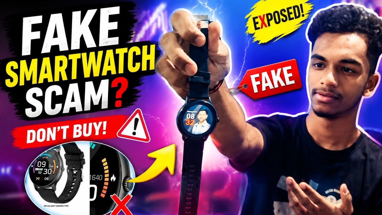 Smartwatch Scam - Be Aware ⚠️ #firebolttsmartwatch