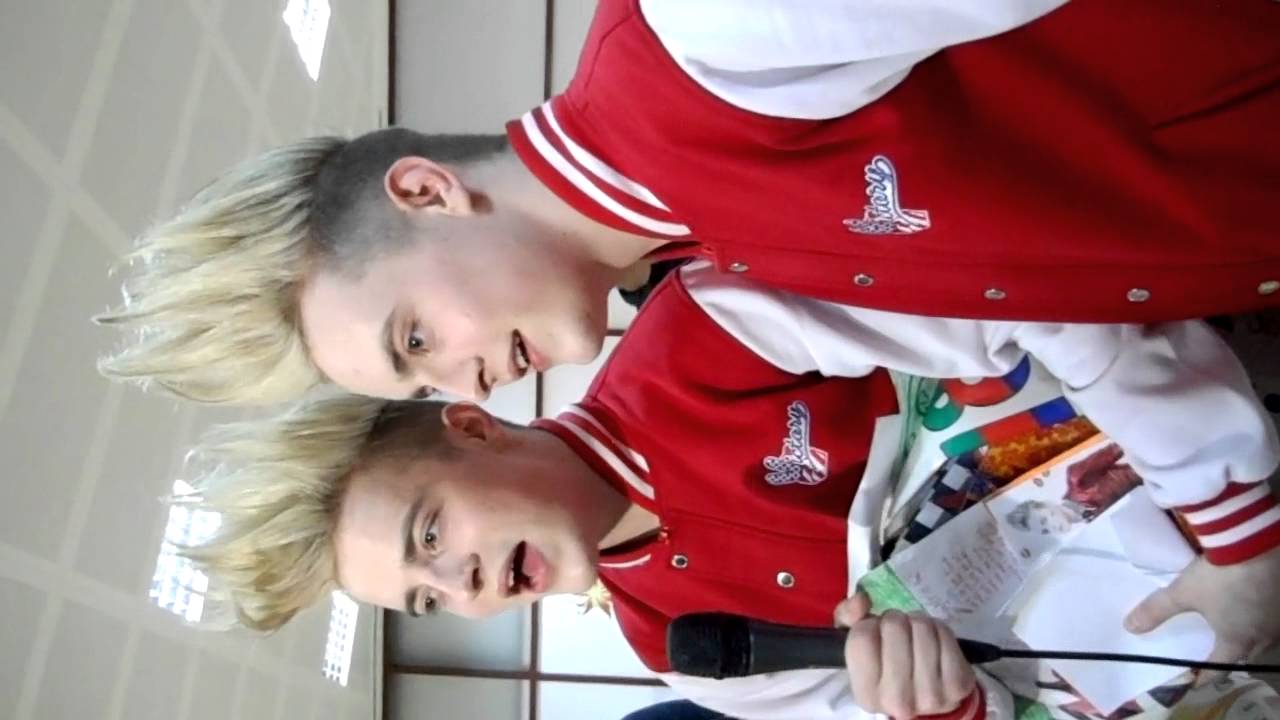 Jedward Interview for Azerbaijan TV. 12/05/12 Baku (@JuliaKotenyova)
