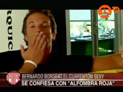 Bernardo Borgeat se confeso en Alfombra Roja