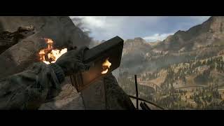 Far Cry 5 - Destroying Joseph's statue from afar, raiding it up close, no HUD
