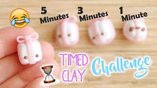 Polymer Clay Timed Challenge Kawaii Present
