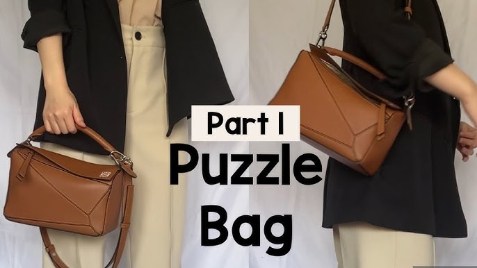 loewe puzzle bag mini vs small