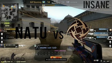CS:GO - NiP vs ENCORE - natu ace