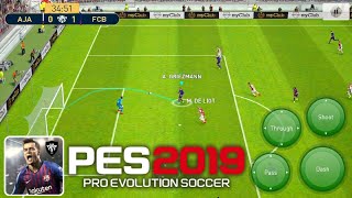 تجربة لعبة بيس PES 2019 للأندرويد والأيفون بأعلى الإعدادات 60FPS و ULTRA GRAPHICS.