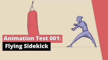Animation Test: Flying Sidekick (Animated in Sketchbook)
