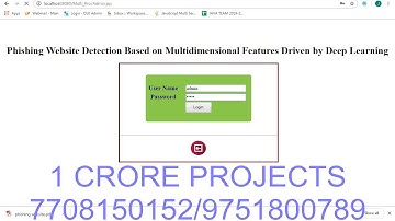 Robust Intelligent Malware Detection Using Deep Learning on Social Networks - 1Crore Projects