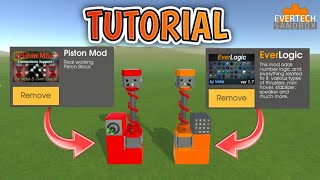 TUTORIAL PISTON MOD EVERTECH SANDBOX