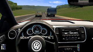 City Car Driving - Volkswagen Beetle - Street Racing
