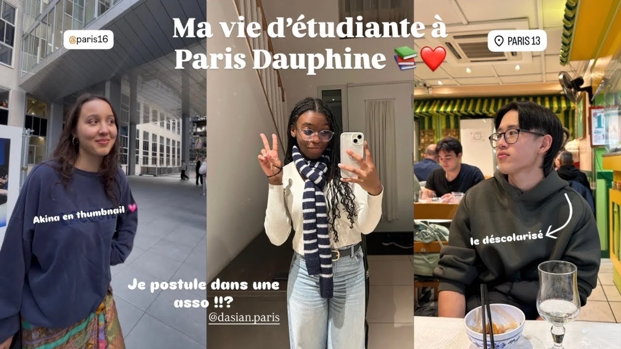 uni vlog @ paris dauphine 📚 : amis & asso 