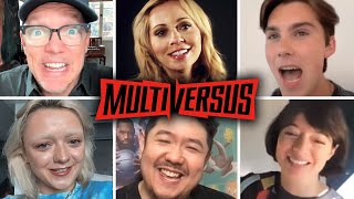 MultiVersus Cast re-enact Voice Lines from the Game