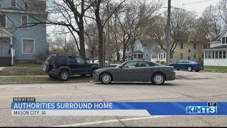 One person taken into custody after standoff in Mason City home