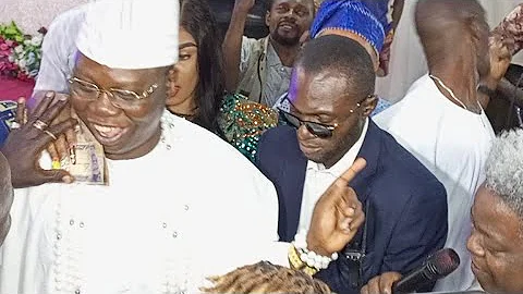 Iba Gani Adams On Dance Floor As Ebenezer Obey Son Entertain Guests At OPU Dinner Night
