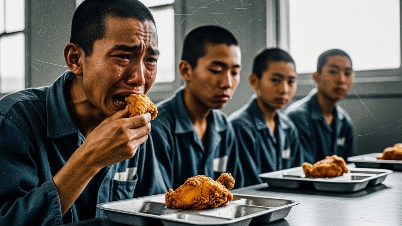 ЭТО РАЙ! — Японские военнопленные плакали от вкуса горячей жареной курицы в лагере для военноплен...